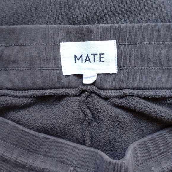 MATE Slouchy Jogger Sweatshirt Set Charcoal Gray - Picture 2 of 6